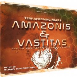 JEU TERRAFORMING MARS - EXTENSION : AMAZONIS ET VASTITAS MAPPACK (FR)